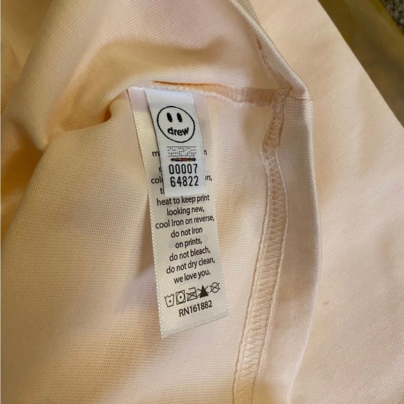 Drew House Mascot Tee Cream White Large Oversized Justin Bieber Brand - Picture 6 of 6